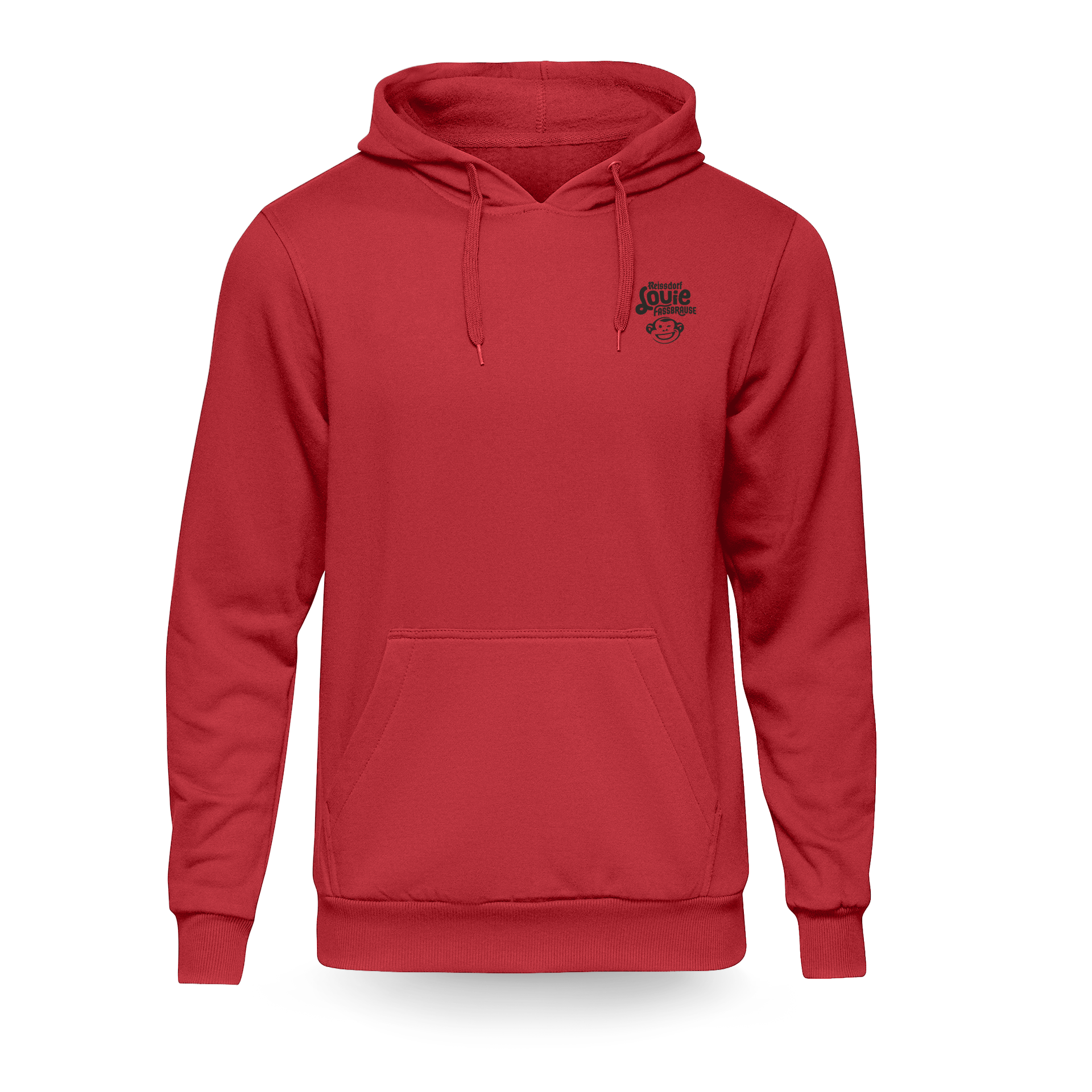 Hoodie Fassbrause "Mach mal Brause" Rot