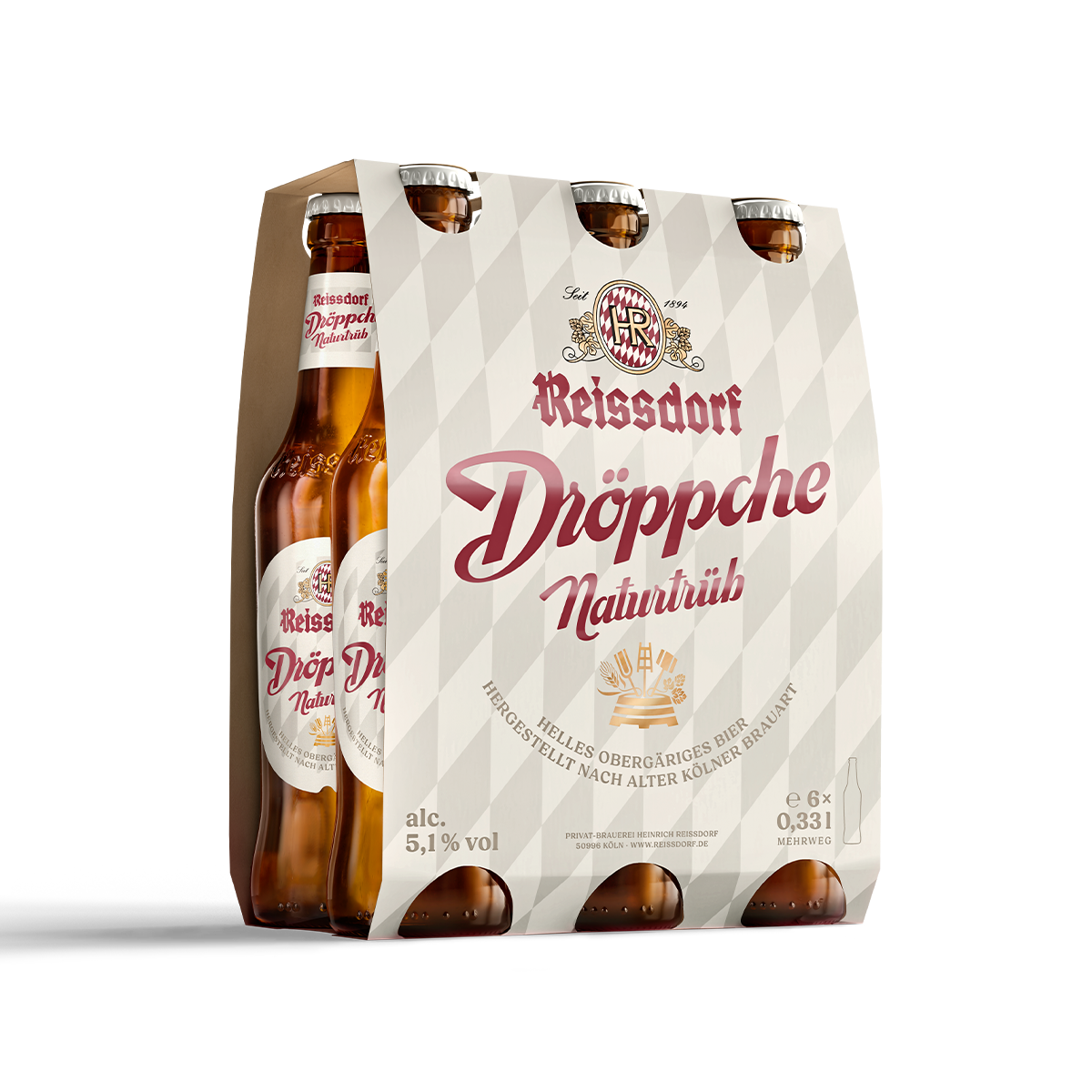 Reissdorf Dröppche Naturtrüb Sixpack
