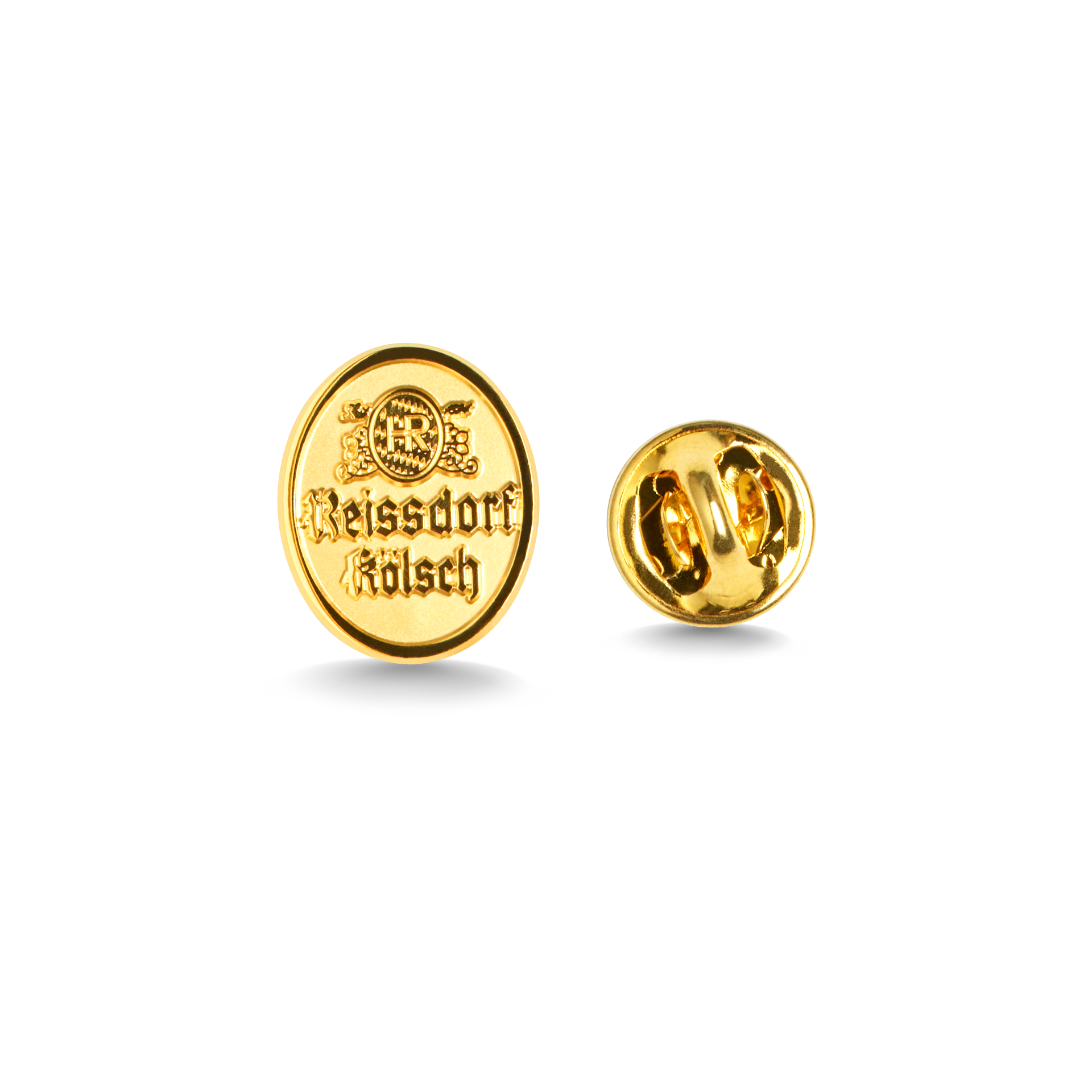 Pin massiv geprägt