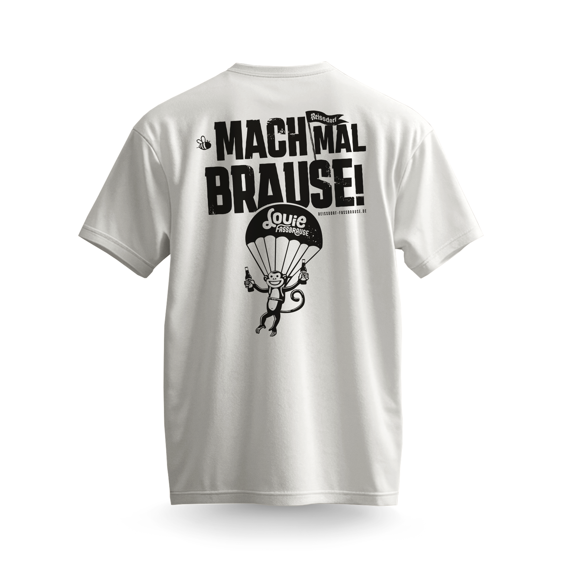 T-Shirt Fassbrause "Mach mal Brause" Weiß