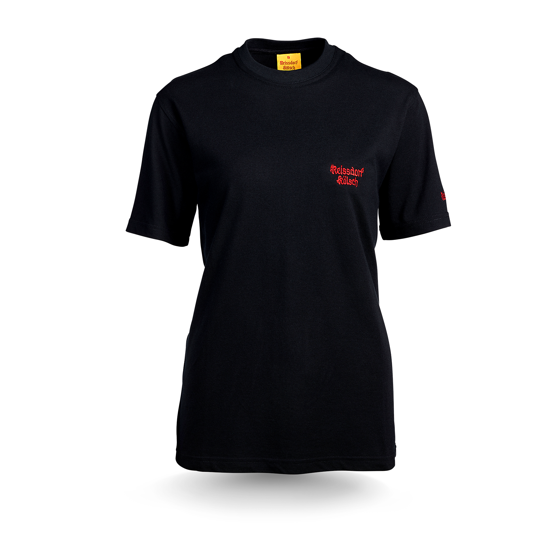 Polo-Shirt "Sie trinkt"