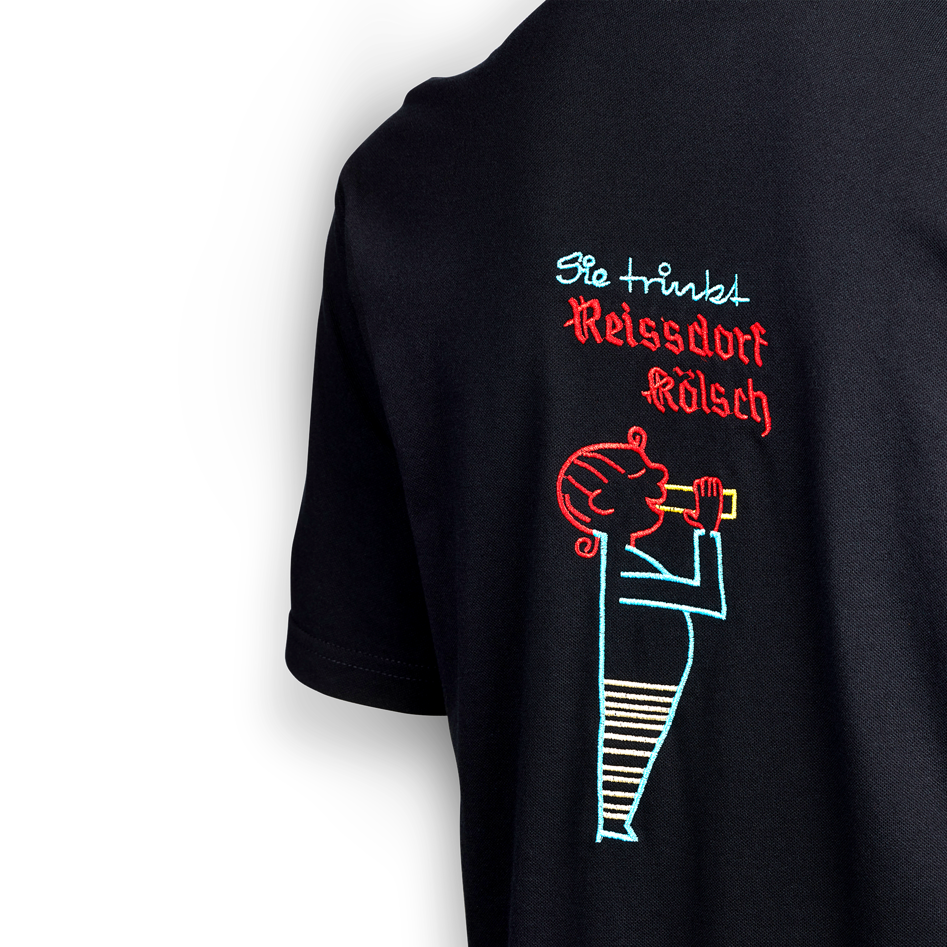 T-Shirt "Sie trinkt"