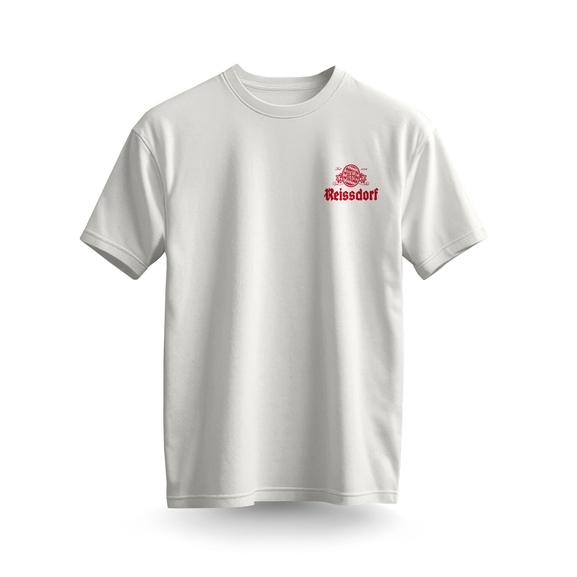 T-Shirt "Liebe dein Reissdorf Kölsch" Weiß Kontur