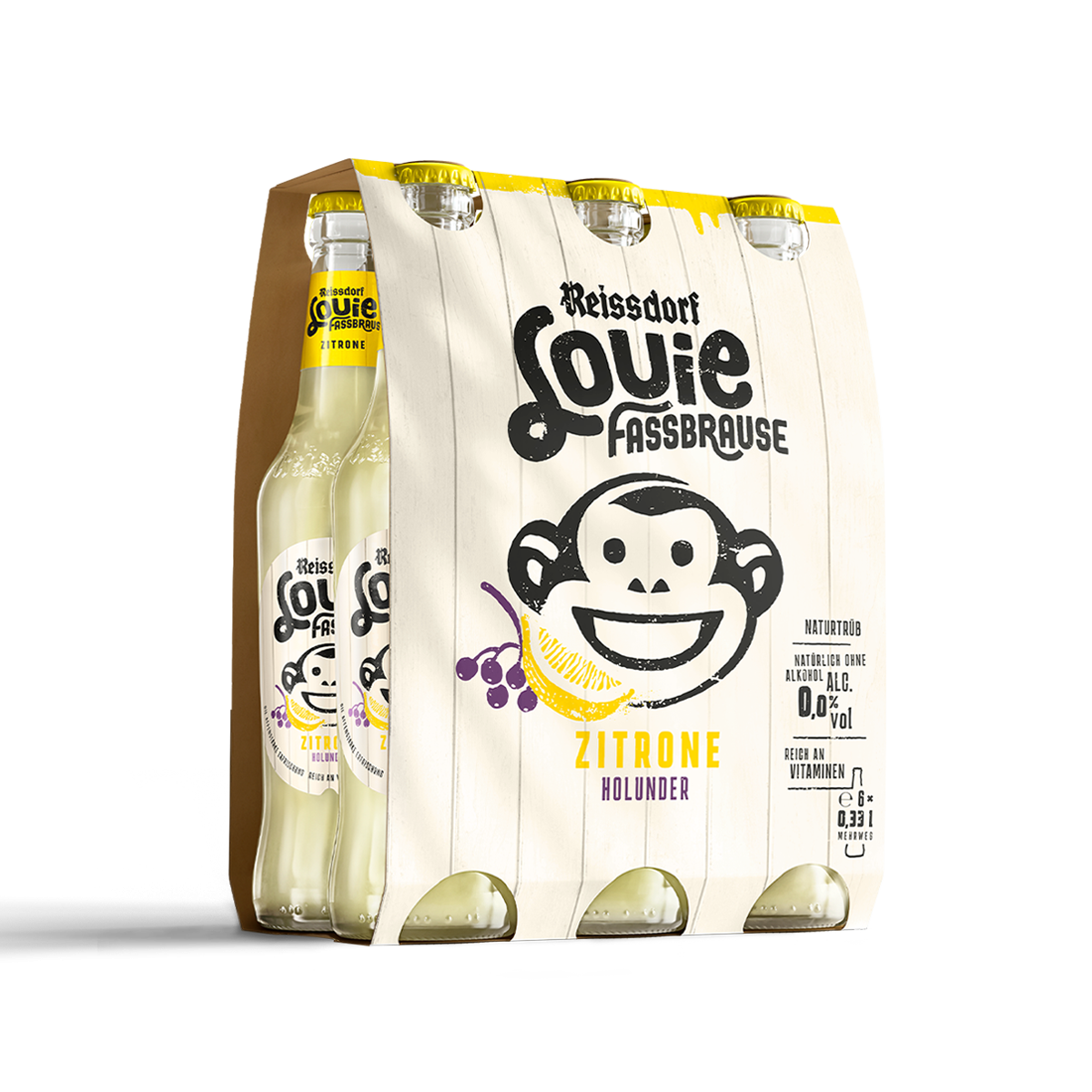 Reissdorf Louie Fassbrause Zitrone Sixpack