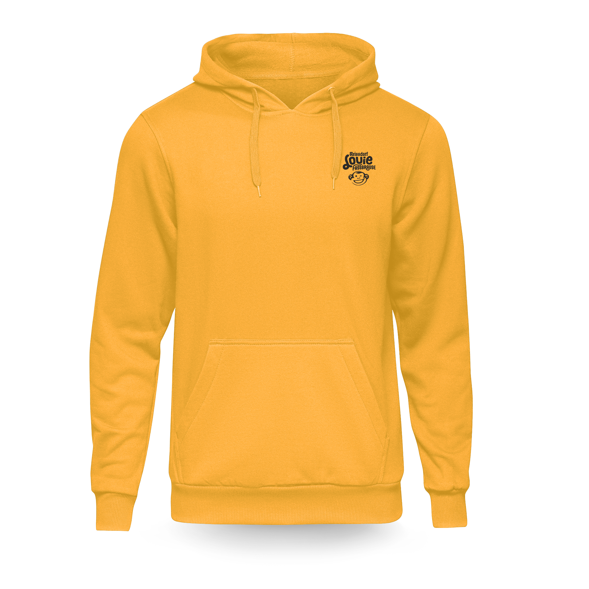 Hoodie Fassbrause "Mach mal Brause" Gelb