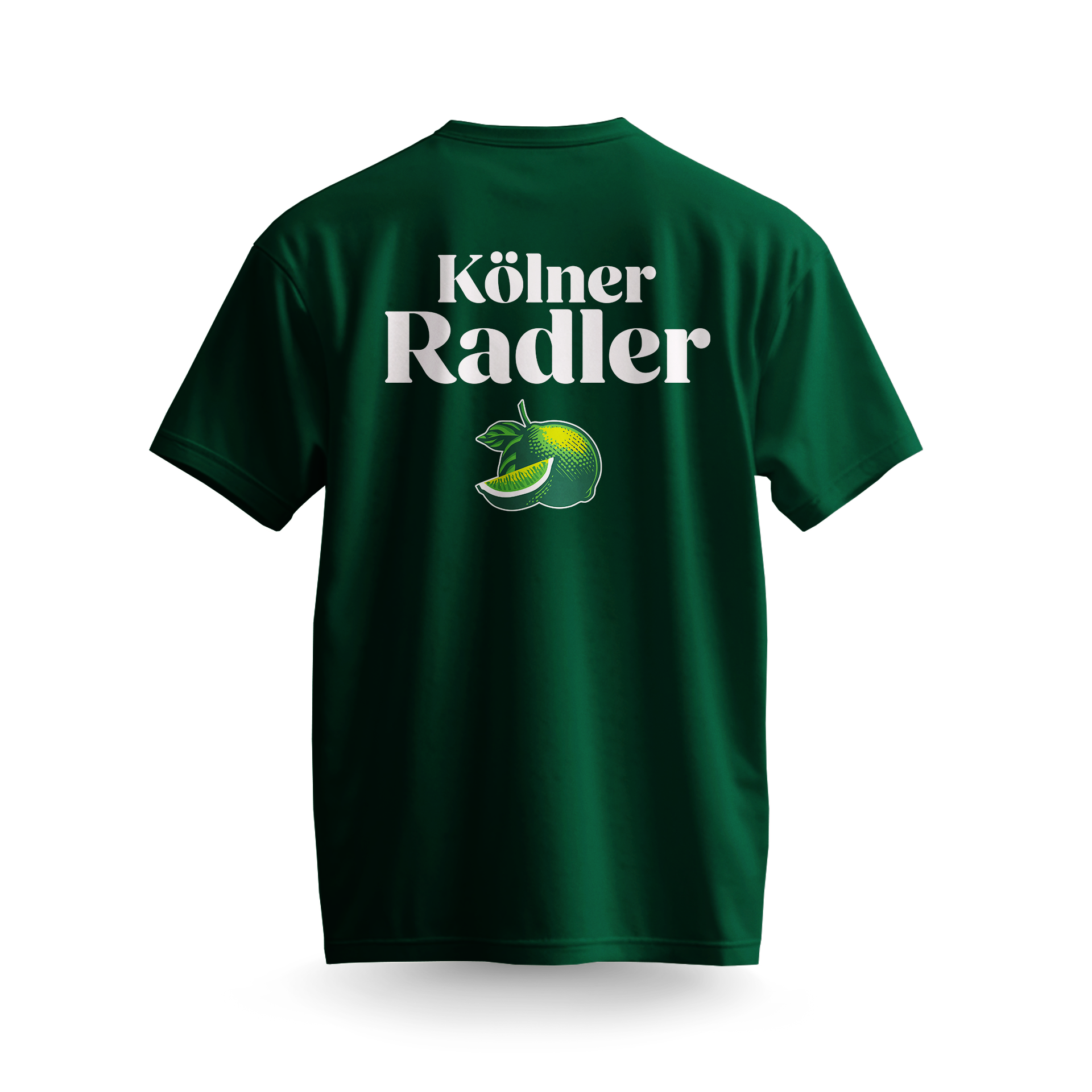 T-Shirt "Kölner Radler" Grün