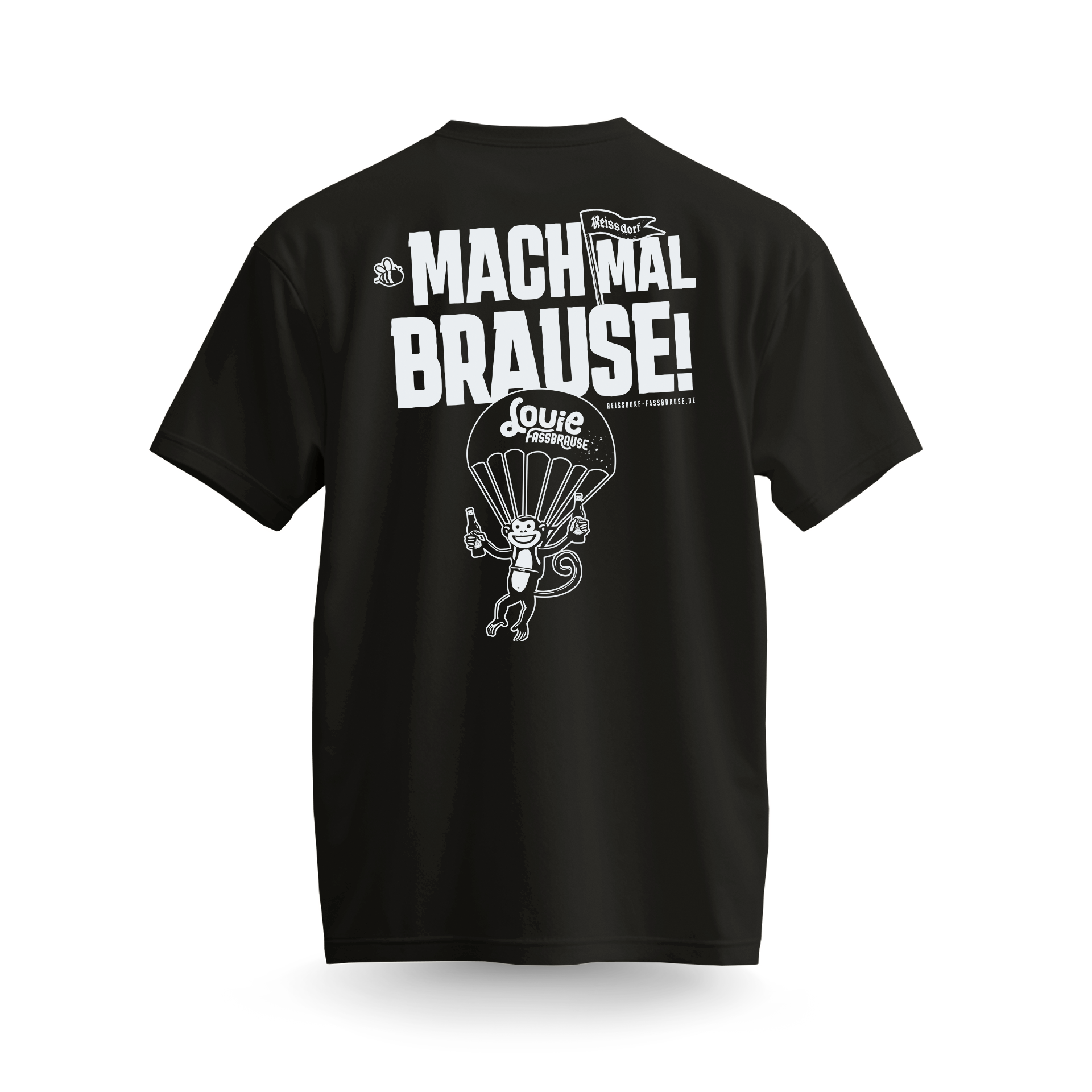 T-Shirt Fassbrause "Mach mal Brause" Schwarz