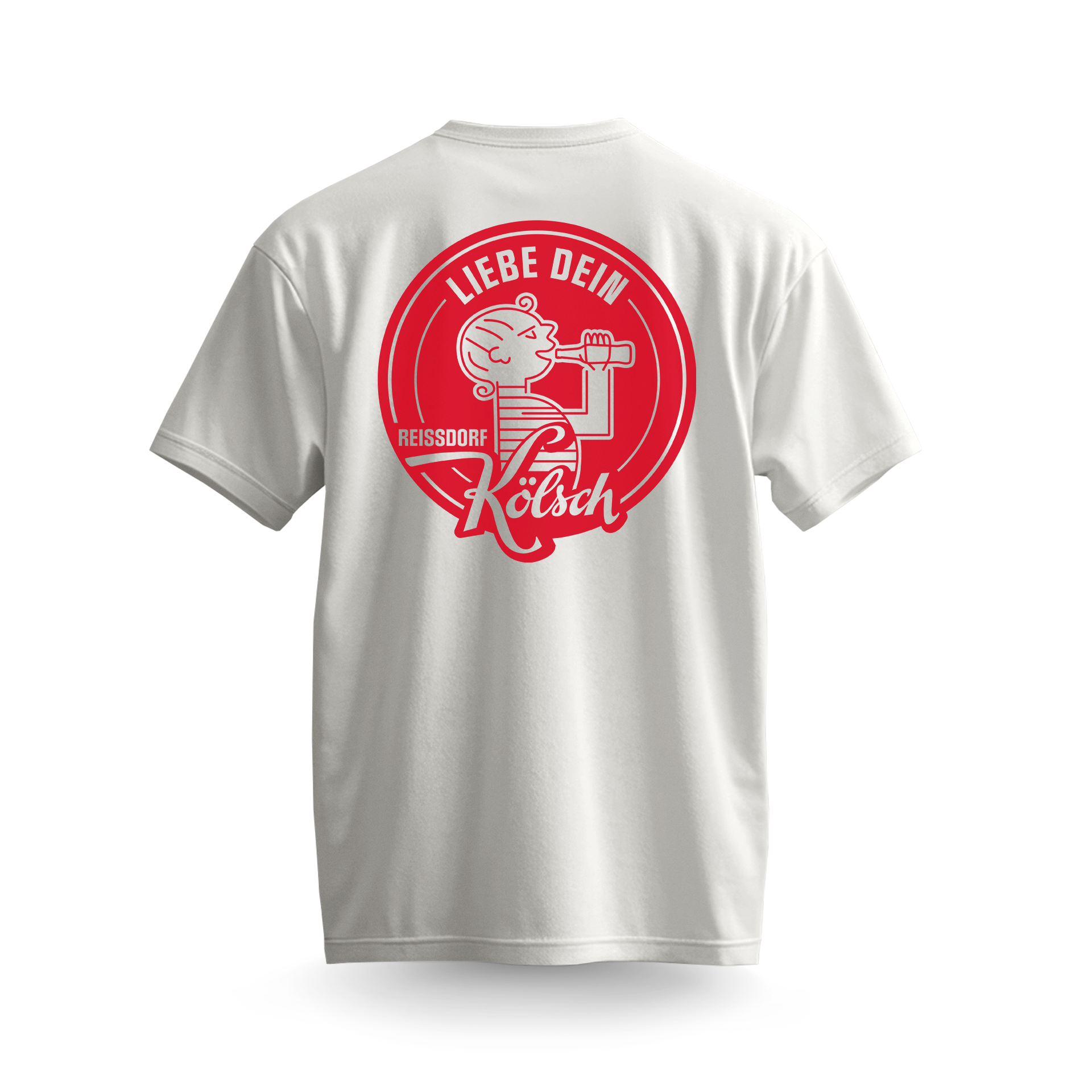 T-Shirt "Liebe dein Reissdorf Kölsch" Weiß